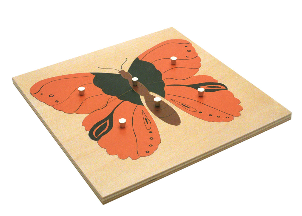 Alison's Montessori Materials, Imported, Botany, Premium Quality, Animal Puzzles - Butterfly