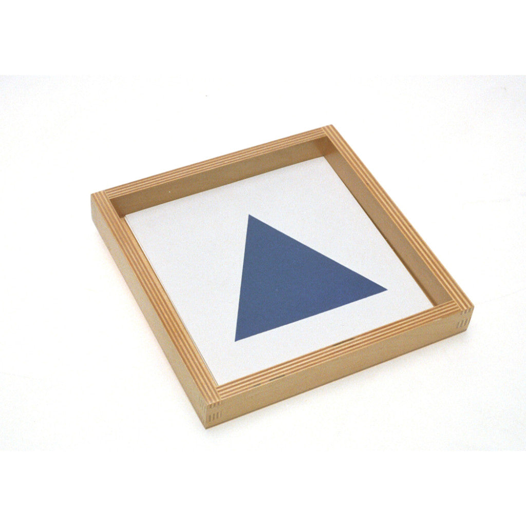 Alison's Montessori Materials, Imported, Sensorial, Premium Quality, Cards for the Demonstration Tray