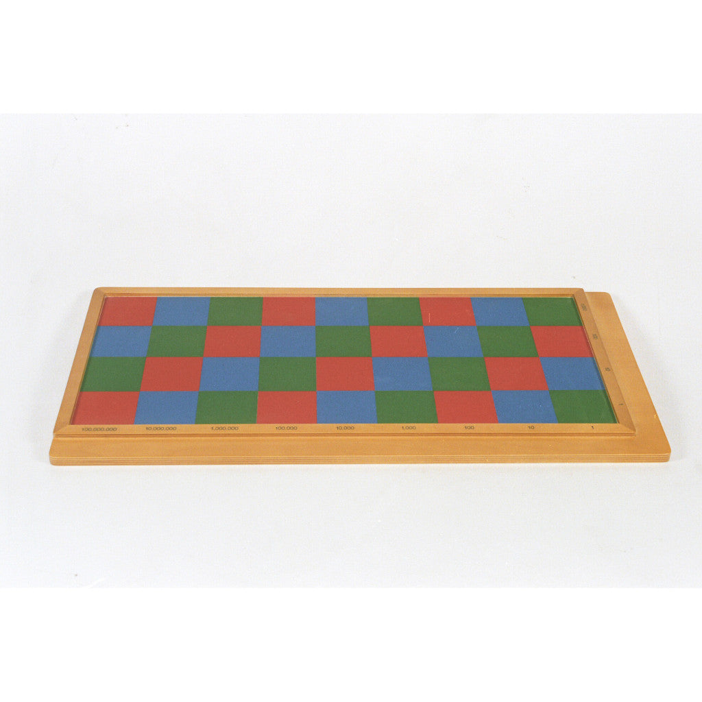 Alison's Montessori Materials, Imported, Mathematics, Premium Quality, Checker board