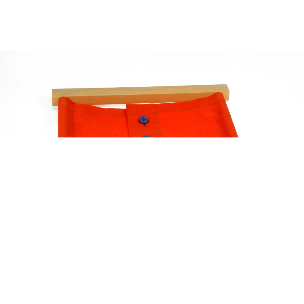 Alison's Montessori Materials, Imported, Practical Life, Premium Quality, Small Buttoning Frame