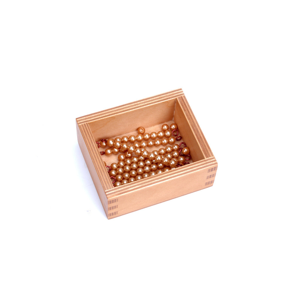 Alison's Montessori Materials, Imported, Mathematics, Premium Quality, Tens Bead Box