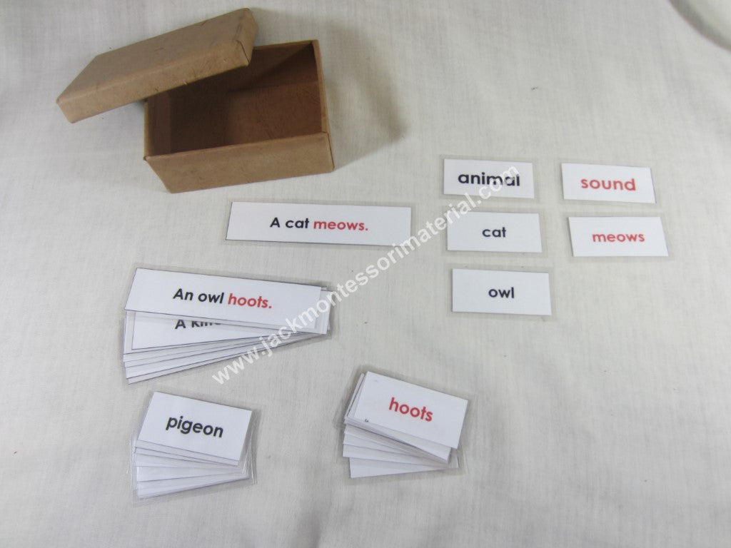 JACK Montessori Materials, Local, Biology, Premium Quality, Animals and their Sounds