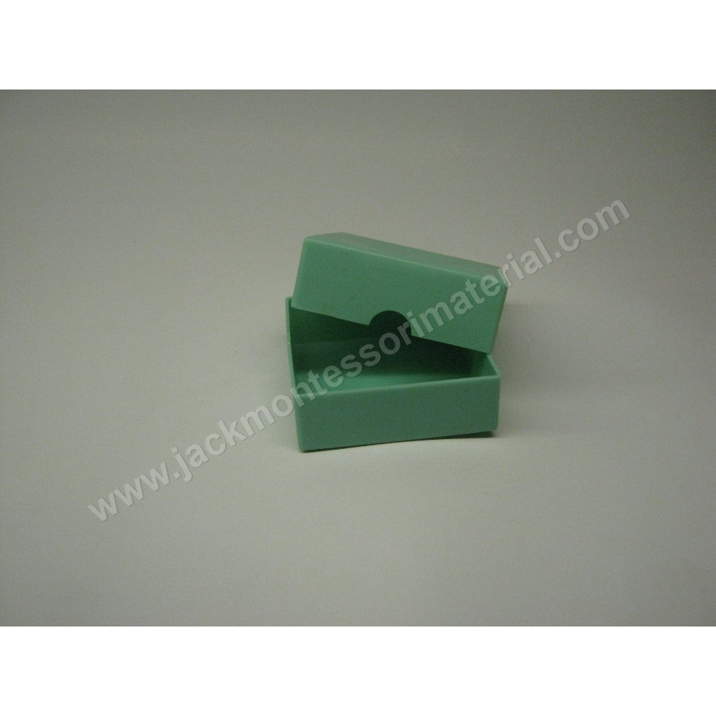 JACK Montessori Materials, Local, Language, Premium Quality, Plastic Box - Light Green (Green Series)