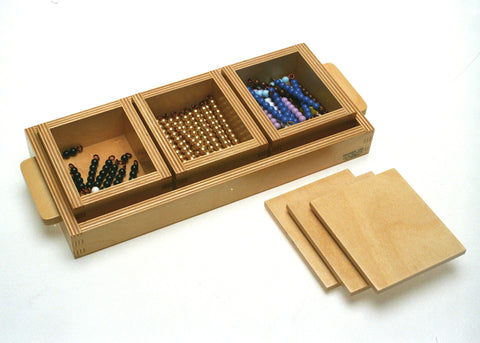 Alison's Montessori Materials, Imported, Mathematics, Premium Quality, Presentation tray for the Addition Snake Game