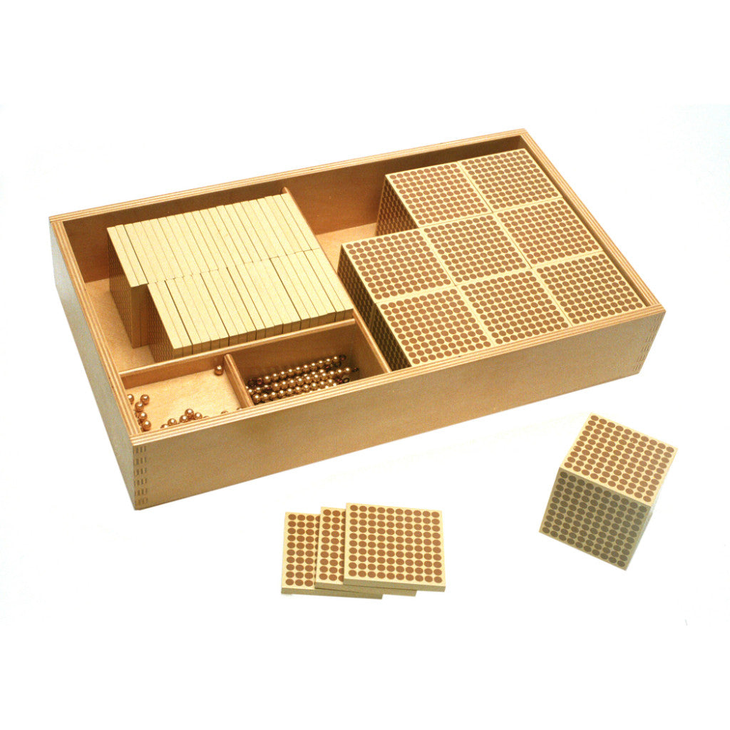 Alison's Montessori Materials, Imported, Mathematics, Premium Quality, Box for items M16-M19