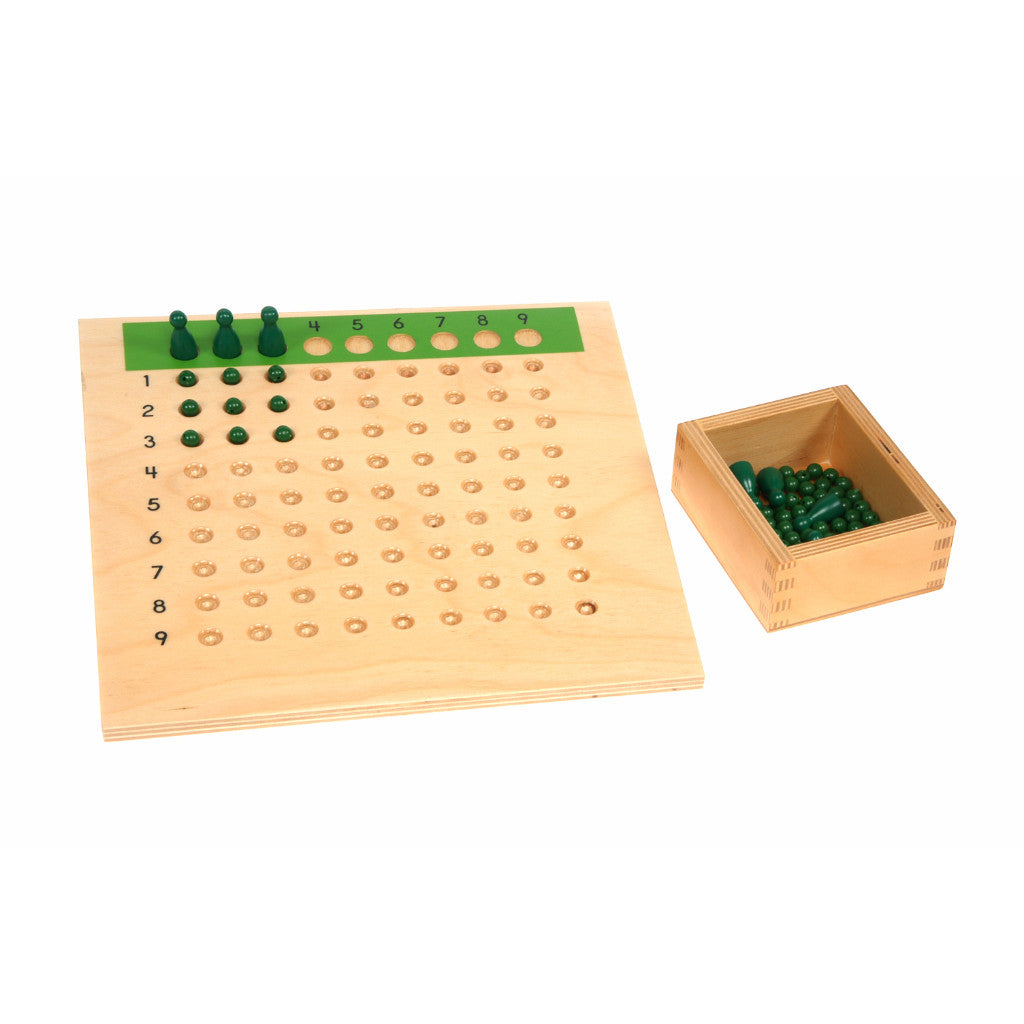 Alison's Montessori Materials, Imported, Mathematics, Premium Quality, Division Board Set