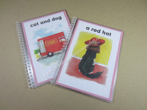 JACK Montessori Materials, Local, Language, Premium Quality, Pink books (2)