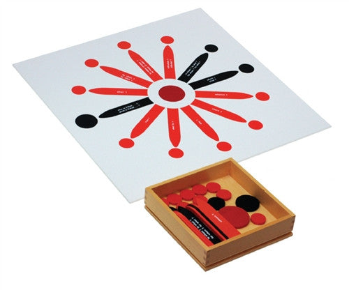 Alison's Montessori Materials, Imported, Language, Premium Quality, Reading/Sentence Analysis Set