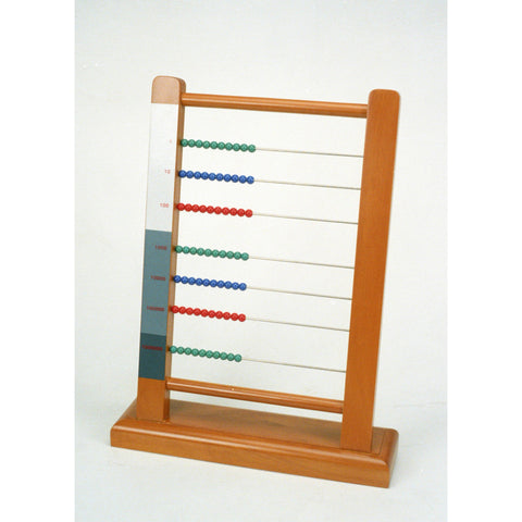 Alison's Montessori Materials, Imported, Mathematics, Premium Quality, Large Bead Frame