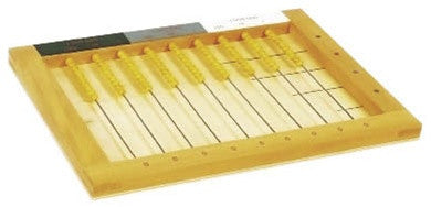 Alison's Montessori Materials, Imported, Mathematics, Premium Quality, Flat bead frame