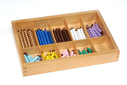 Alison's Montessori Materials, Imported, Mathematics, Premium Quality, Elementary Negative Snake Game in 6 boxes