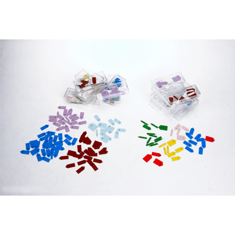 Alison's Montessori Materials, Imported, Mathematics, Premium Quality, Printed Arrows For Complete Bead Material