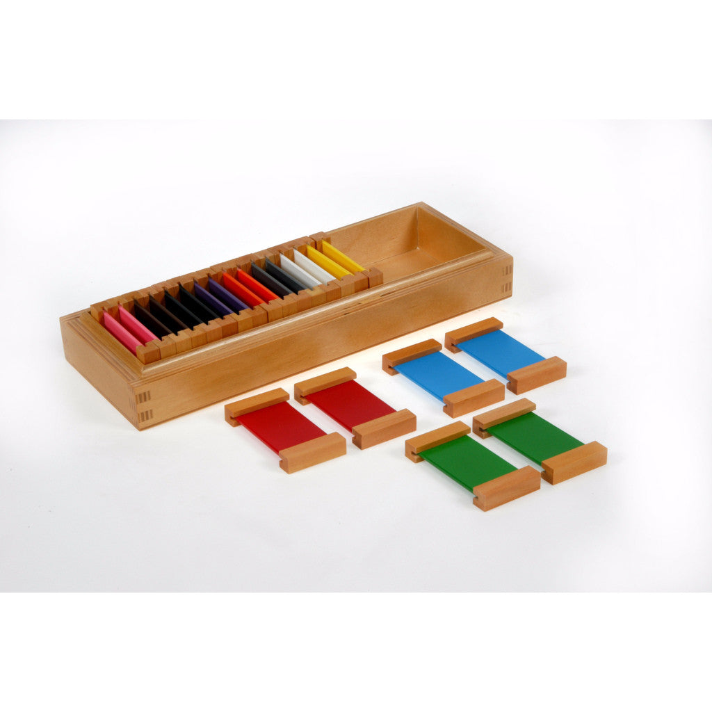 Alison's Montessori Materials, Imported, Sensorial, Premium Quality, Second Box of Colour Tablets  - 22 tablets