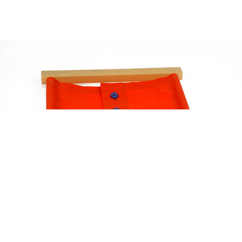 Alison's Montessori Materials, Imported, Practical Life, Premium Quality, Small Buttoning Frame