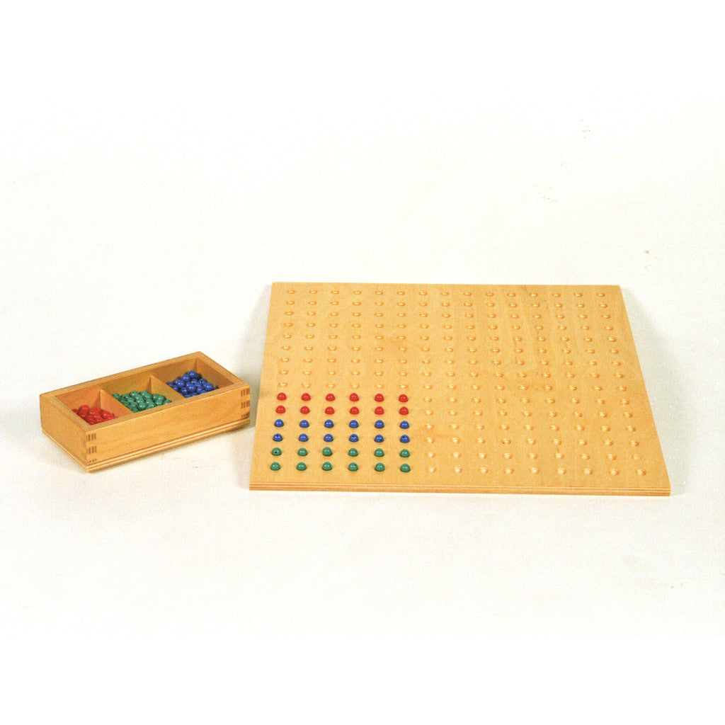 Alison's Montessori Materials, Imported, Mathematics, Premium Quality, Small square root board