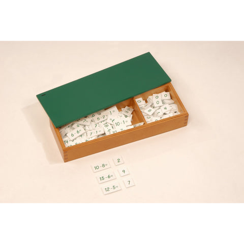Alison's Montessori Materials, Imported, Mathematics, Premium Quality, Subtraction Equations and Difference Charts