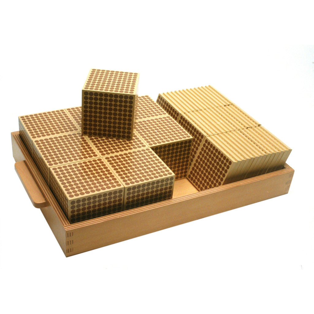 Alison's Montessori Materials, Imported, Mathematics, Premium Quality, Wooden Tray (Inner measurements 33cm X 21.5cm)