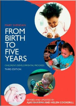 JACK Montessori Materials, Local, Book, Premium Quality, Mary Sheridan's From Birth to Five Years