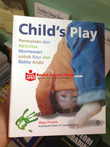 JACK Montessori Materials, Local, Book, Premium Quality, Child's Play (Bahasa Indonesia)