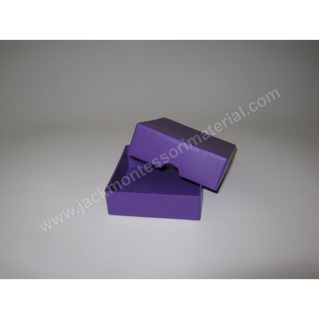 JACK Montessori Materials, Local, Language, Premium Quality, Plastic Box - Purple